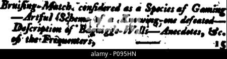 . Englisch: Fleuron aus Buch: Ein modernes Sabbat oder Sonntag ramble, und Sabbat-Reise, umständlichen und anschaulich, in und um die Städte London und Westminster und Stadtteil Southwark; ... 132 Ein modernes Sabbat Fleuron T 107089-2 Stockfoto