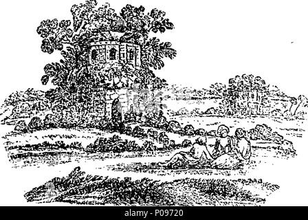 . Englisch: Fleuron aus Buch: Alexander's Expedition den Hydaspes & die Indus zum Indischen Ozean. 278 Alexander's Expedition den hydaspes und der Indus zum Indischen Ozean. Fleuron T 142758-2 Stockfoto