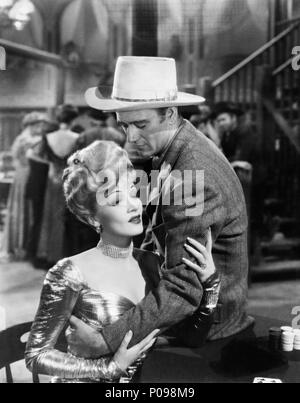 Original Film Titel: Der Spoiler. Englischer Titel: The Spoiler. Regisseur: RAY ENRIGHT. Jahr: 1942. Stars: JOHN WAYNE; Marlene Dietrich. Quelle: UNIVERSAL PICTURES/Album Stockfoto