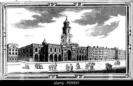 . Englisch: Fleuron aus Buch: Eine neue und compleat Geschichte und Übersicht über die Städte London und Westminster, der Stadtteil Southwark, Teile angrenzenden; von den frühesten Konten, zum Anfang des Jahres 1770. Mit I. ein Konto des ursprünglichen Stiftung und der moderne Staat dieser Orte. Ii. Ihre Gesetze, Satzungen, Zoll, Vorrechte, Befreiungen, Regierung, Handel und Navigation. Iii. Eine Beschreibung der verschiedenen Gemeinden, Pfarreien, Freiheiten, Reviere, Kirchen, Paläste, Adligen Häuser, Krankenhäuser und andere öffentliche Gebäude. Iv. Ein Konto der Kuriositäten der Turm von Lon Stockfoto