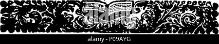 . Englisch: Fleuron aus Buch: Amasis, des Königs von Ägypten. Eine Tragödie. Da es im Theatre Royal in Covent-Garden gehandelt worden zu sein. Von Charles Marsh. 282 Amasis, der König von Ägypten Fleuron N 015755-18 Stockfoto