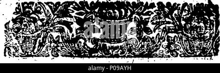 . Englisch: Fleuron aus Buch: Amasis, des Königs von Ägypten. Eine Tragödie. Da es im Theatre Royal in Covent-Garden gehandelt worden zu sein. Von Charles Marsh. 282 Amasis, der König von Ägypten Fleuron N 015755-2 Stockfoto