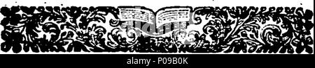 . Englisch: Fleuron aus Buch: Amasis, des Königs von Ägypten. Eine Tragödie. Da es im Theatre Royal in Covent-Garden gehandelt worden zu sein. Von Charles Marsh. 282 Amasis, der König von Ägypten Fleuron N 015755-48 Stockfoto