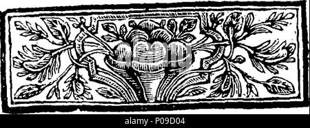 . Englisch: Fleuron aus Buch: Eine neue kritische Überprüfung der Publick Gebäude, Statuen und Verzierungen, in und um London und Westminster. Mit Überlegungen über den Einsatz der Großherzogliche Denkmäler; wie auch eine Regelung erweist die Dimensionen der Kirche St. Peter in Rom und der St. Paul's Cathedral in London; und ein Vorwort, ein Essay über den Geschmack. Für alle, die ergänzt wird, ist ein Anhang, in dem ein Streit zwischen den wöchentlichen Miscellany und der Autor; und ein compleat alphabetischen Index. 145 Eine neue kritische Überprüfung der Publick Gebäude, Statuen und Verzierungen, in und um London und Westminster Fleuron T Stockfoto