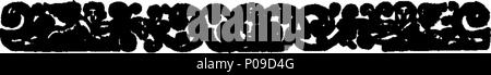 . Englisch: Fleuron aus Buch: eine neue Beschreibung von Berkshire, Buckinghamshire, Cambridgshire, Cheshire, Cornwal, Cumberland, die Insel Man, Derbyshire, Devonshire, Dorsetshire, Durham, Essex. Mit, I. einer bestimmten Umfrage, geografischen und historischen in jedem County. Ii. Eine reichliche und von den Bezirken, Market-Towns, Dörfern, Flüssen, Royal-Palaces, Adligen und Herren sitzen. Iii. Die Messen, Handel, und Produkt in jedem County. Iv. Der Rarieties sowohl natürliche und künstlich. V. Der Persönlichkeiten geboren, oder in ihnen wohnte, und der Ex Stockfoto