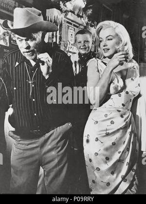 Original Film Titel: The Misfits. Englischer Titel: The Misfits. Regisseur: John HUSTON. Jahr: 1961. Stars: Marilyn Monroe. Quelle: UNITED ARTISTS/SEVEN ARTS/Album Stockfoto