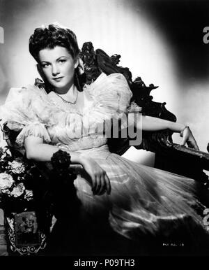 Original Film Titel: Der prächtige AMBERSONS. Englischer Titel: The MAGNIFICENT AMBERSONS. Regisseur: Orson Welles. Jahr: 1942. Stars: ANNE BAXTER. Credit: RKO/Album Stockfoto