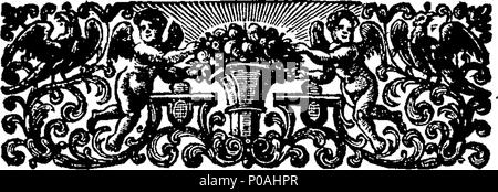 . Englisch: Fleuron aus Buch: eine neue Umfrage von England. Worin die Mängel von Camden werden mitgeliefert, und die Fehler seiner Anhänger bemerkte: Die Meinungen unserer Antiquaries im Vergleich: Die römischen militärischen Möglichkeiten verfolgt, und die Stationen geregelt nach der Rundfahrt, ohne Änderung der Zahlen. Mit einigen natürlichen Geschichte der Grafschaft. Von N. Lachs, LL. B. in zwei Bänden. ... Verstehen, Kent, Sussex, Surrey, Middlesex, Essex, Suffolk, Norfolk, Cambridgeshire, Huntingdonshire, Lincolnshire, Nottinghamshire, Rutlandshire, Leicestershire, Northamptonshire, Bedfordshire. Zu dem wird hinzugefügt, Stockfoto