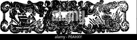 . Englisch: Fleuron aus Buch: Eine genaue Tho'compendious Laudatio auf der berühmtesten Personen, deren Denkmäler in Westminster-Abbey errichtet werden. Eine heroische Gedicht, in Latein und Englisch. Von einem Herrn, Ende von baliol College, Oxford. 294 Eine genaue Tho'compendious Laudatio auf der berühmtesten Personen, deren Denkmäler in Westminster-Abbey Fleuron N 004157-4 errichtet werden Stockfoto