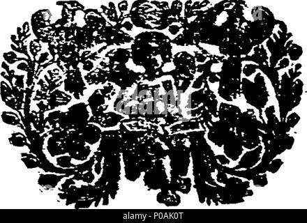 . Englisch: Fleuron aus Buch: eine neue Theorie des akuten und langsam immer 'dFieber: Worin, neben der Erscheinungen, und die Art und Weise, wie ihre Heilung, gelegentlich, die Struktur der Drüsen und die Art und Weise, und Gesetze der Sekretion, der Betrieb von Abführmittel, vomitivum, und Mercurial Medikamente, sind mechanisch erklärt. Mit dem Präfix, ein Essay über die Verbesserungen der Theorie der Medizin. 160 eine neue Theorie des akuten und langsamen kontinuierlichen "Fieber - worin Fleuron N 005086-2 Stockfoto