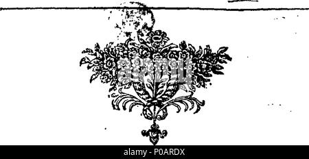 . Englisch: Fleuron aus Buch: Eine Antwort von Herrn Enty die Verteidigung der Verfahren der Versammlung bei Exon. Von James Peirce. 305 Eine Antwort von Herrn Enty die Verteidigung der Verfahren der Versammlung bei Exon. Von James Peirce. Fleuron T 082793-1 Stockfoto