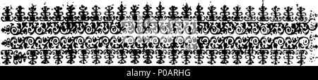 . Englisch: Fleuron aus Buch: ein Gedicht auf den Tod des Königs von Schweden, der töten bevor Fredrickshall, Dezember 11. 1718. Von Timothy Harris, Gent. 172 ein Gedicht auf den Tod des Königs von Schweden, der töten bevor Fredrickshall, Dezember 11 Fleuron T 082191-4 Stockfoto