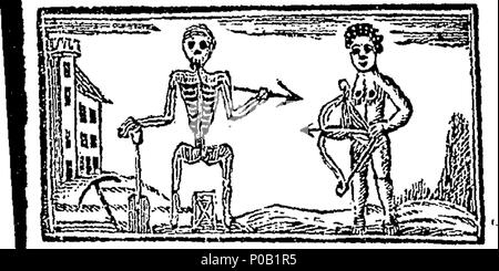 . Englisch: Fleuron aus Buch: Ein neues Rätsel Buch, oder ein wetzstein Für stumpf Wits. 157 Ein neues Rätsel Buch, oder ein wetzstein Für stumpf Wits. Fleuron T 128389-8 Stockfoto
