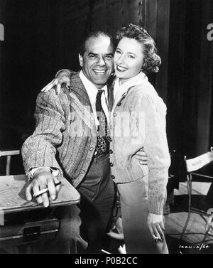 Original Film Titel: DIE DATEI AUF THELMA JORDON. Englischer Titel: DIE DATEI AUF THELMA JORDON. Regisseur: ROBERT SIODMAK. Jahr: 1950. Stars: Frank Capra; Barbara Stanwyck. Quelle: Paramount Pictures/Album Stockfoto