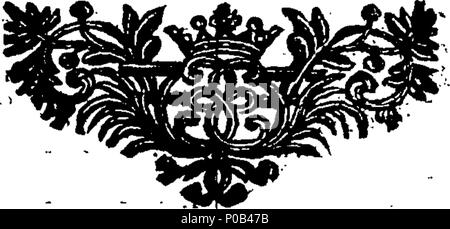 . Englisch: Fleuron aus Buch: Eine philosophische und kritische Essay über Prediger. Worin Design des Autors angegeben ist; seine Lehre bestätigt; seine Methode in einem analytischen Anhang Paraphrase auf eine neue Version der Text aus der Hebräischen erklärt; und die Unterschiede zwischen dieser neuen Übersetzung und die empfangenen Version entfielen in Philologischen Beobachtungen. Von A. V. Desvoeux, Kaplan Regiment seiner Majestät der Karabiniere. 166 Eine Philosophische und kritische Essay über Prediger Fleuron T 101108-3 Stockfoto