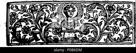 . Englisch: Fleuron aus Buch: Eine Antwort auf eine anonyme Verleumdungen, erlaubt, Artikel gegen Herrn Archibald Hamilton ausgestellt, später Gouverneur von Jamaika; mit verschiedenen Aussagen und Beweise in Bezug auf die Gleiche. Durch Herrn Archibald Hamilton. 305 Eine Antwort auf eine anonyme Verleumdungen Fleuron T 077720-5 Stockfoto