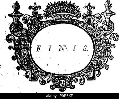 . Englisch: Fleuron aus Buch: Eine Antwort auf das Plädoyer für die menschliche Vernunft: Rechtfertigung des Bischofs von London's Zweiten Hirtenbrief. Worin falsche Darstellungen des Autors und Fehler sind offen gelegt, und seine trügerische Ueberlegungen nachwies. In einem Brief an den Autor. 306 Eine Antwort auf das Plädoyer für die menschliche Vernunft - in Bestätigung des Bischofs von London's Zweiten Hirtenbrief Fleuron T 022075-4 Stockfoto