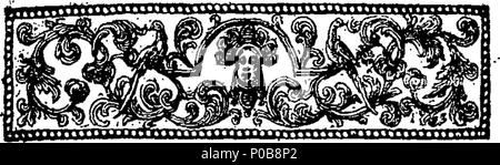 . Englisch: Fleuron aus Buch: Ein Appell an die englische Nation; oder der Körper der französischen Protestanten, und die ehrlichen Proselyten, von der Verleumdungen, die Ihnen durch eine Malard und seine Mitarbeiter cast bestätigt, in einer Verleumdung berechtigt, die französische Grundstück gegen die Englische Kirche gefunden. Mit einem Konto über den derzeitigen Stand der französischen Kirchen in diesem Königreich; Nachweis ihrer Gleichförmigkeit mit und Wertschätzung für die Kirche von England: und Überlegungen zum Nachweis der Invalidität des Popish Priestertums und die Notwendigkeit der Kirchlichen Re-Ordaining Proselyten, demütig zu unseren Vorgesetzten angeboten. Auch die Pos Stockfoto