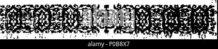 . Englisch: Fleuron aus Buch: Ein Appell an die Publick: Oder, eine kurze Darstellung der Tatsachen, die sich auf das Verfahren einer Partei des Präsidenten der Neuen General-Hospital an der Badewanne, gegen Herrn Archibald Cleland, (einer der Chirurgen der sagte, Krankenhaus) Auf einer außerordentlichen Sitzung der Gouverneure, in ihren Allgemeinen Committee-Room, der 21. September 1743 statt. 308 Einen Appell an die Publick - oder Fleuron T 022295-9 Stockfoto