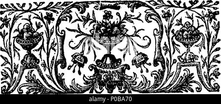 . Englisch: Fleuron aus Buch: Eine rationale Abbildung des Buches der gemeinsamen Gebet der Kirche von England. Worin Liturgien im Allgemeinen rechtmäßig und notwendig erwiesen, und eine historische Konto ist unserer eigenen gegeben: Die mehrere Tabellen, Regeln und Kalendar werden berücksichtigt, und die scheinbare Unterschiede Abgleich würde: alle Rubricks, Gebete, Riten und Zeremonien werden erläutert, und im Vergleich mit der Liturgien der primitiven Kirche: Die exakte Methode und Harmonie jedes Büro ist zeigen würde, und alle materiellen Änderungen sind derart aufführen, die zu jeder Zeit seit der ersten Common-Prayer gemacht worden Stockfoto