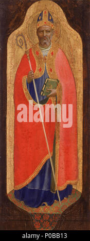 St Nikolaus von Bari. St Nikolaus von Bari. Zwischen 1425 und 1430 358 Fra Angelico - St Nikolaus von Bari Stockfoto