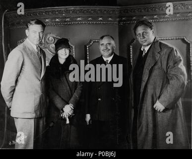 Stars: Emil Jannings; VICTOR FLEMING. Stockfoto