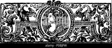 . Englisch: Fleuron aus Buch: Eine authentische Amtsblatt der bemerkenswerten und blutigen Belagerung von Bergen-op-Zoom, der französischen, der unter M. de Lowendahl, im Jahr 1747; Von Anfang an seine im Sturm erobert, nachdem Wie mutig eine Verteidigung und verzweifelt, einen Angriff, von zwei Monaten und zwei Tagen, wie überhaupt bekannt war. Die Zeitschrift ist Präfix "eine Beschreibung der Stadt und der markgrafschaft von Bergen; und das Ganze wird von Notizen zur Erläuterung der Begriffe in den Bunker, schießwesen verwendet, &c. Ill. Von einem Englischen Freiwilligen, Ende der Garnison von Bergen-op-Zoom. 310 Eine authentische Amtsblatt der bemerkenswerten und Blut Stockfoto