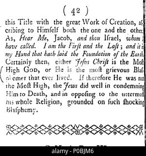 . Englisch: Fleuron aus Buch: ein Konservierungsmittel gegen verunsicherte Vorstellungen in der Religion. Von John Wesley, M.A. 178 ein Konservierungsmittel gegen verunsicherte Vorstellungen in der Religion. Von John Wesley, M.A. Fleuron T 016574-6 Stockfoto