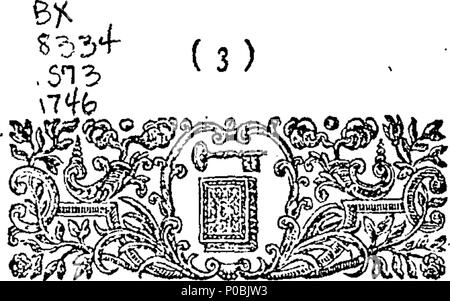 . Englisch: Fleuron aus Buch: eine aufrichtige und liebevolle Ansprache an das Volk, die Methodisten. 310 Eine aufrichtige und liebevolle Ansprache an das Volk, die Methodisten. Fleuron N 009061-2 Stockfoto