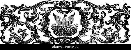 . Englisch: Fleuron aus Buch: Ein Brief auf poetische Komposition. Von James Ogden, Autor des British Lion Rouz würde. 315 Eine Epistel auf poetische Komposition. Von James Ogden, Autor des British Lion Rouz würde. Fleuron T 183017-1 Stockfoto
