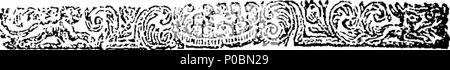 . Englisch: Fleuron aus Buch: Ein zweiter Brief an den Right Reverend der Herr Bischof von Oxford, der beweist, dass die unverzeihliche Sünde, allgemein gedacht eine Sünde gegen den Heiligen Geist, der oberste God-Head Jesu Christi leugnet. Der Autor des Briefes an den Bischof von Oxford, von der Dreifaltigkeit. 186 Ein zweiter Brief an den Right Reverend der Herr Bischof von Oxford Fleuron T 087994-2 Stockfoto