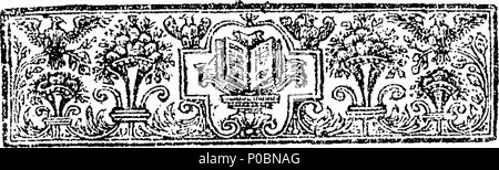 . Englisch: Fleuron aus Buch: Ein Essay gegen zu viel lesen. Mit dem ganzen Leben und Arbeiten der Sancho und Peepo, bei Aix La Chapelle in Deutschland. Und ein echtes Konto und Gestaltung des Verfahrens dies im vergangenen Jahr so viele Prozessionen in der Badewanne. 317 Ein Essay gegen zu viel lesen Fleuron T 055101-10 Stockfoto