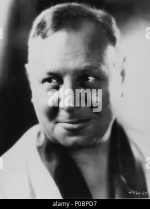 Stars: Emil Jannings. Stockfoto