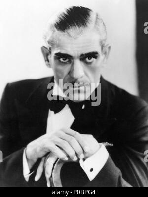 Stars: BORIS KARLOFF. Stockfoto