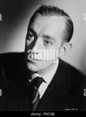 Stars: Alec Guinness. Stockfoto