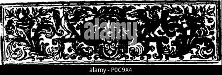 . Englisch: Fleuron aus Buch: eine Überprüfung der vorgeschlagenen Einbürgerung der Juden; eine sachliche Untersuchung über den gegenwärtigen Zustand der Fall ist. Mit Überlegungen über die allgemeine Einbürgerung. Die dritte Auflage, korrigiert und erweitert wurde, mit einigen Ergänzungen. Von J. H. Kaufmann. 184 eine Überprüfung der vorgeschlagenen Einbürgerung der Juden; eine sachliche Untersuchung über den gegenwärtigen Zustand der Fall Fleuron T 044906-8 Stockfoto