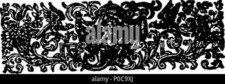 . Englisch: Fleuron aus Buch: eine Überprüfung der vorgeschlagenen Einbürgerung der Juden; ein Versuch, eine sachliche Untersuchung über den gegenwärtigen Zustand der Fall, mit der einige Reflexionen über allgemeine Einbürgerung. Die zweite Ausgabe. Von einem Händler, die die Petition gegen die Einbürgerung der Juden abonniert. 184 eine Überprüfung der vorgeschlagenen Einbürgerung der Juden; ein Versuch, eine sachliche Untersuchung über den gegenwärtigen Zustand der Fall Fleuron T 133173-4 Stockfoto