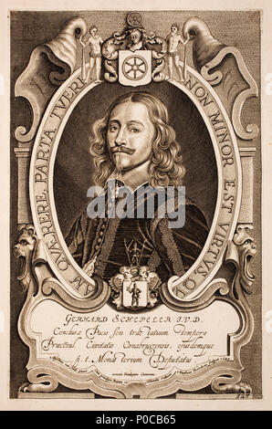 . Deutsch: Gerhard Schepeler (1615-1674) Nederlands: Gerhard Schepeler (1615-1674), Burgemeester van Osnabrück. . 1717. Anselm Van Hulle (1601 - nach 1674) Alternative Namen Anselmus Hebbelijnck, Anselmus Hebbelynck, Anselm von Hulle, Anselmus Van Hulle, Anselmus von Hulle Beschreibung flämischen Maler und Zeichner Geburtsdatum / Tod 23. Juli 1601 (Taufen) nach 1674 Ort der Geburt / Todes Gent Gent (?) Arbeit Zeitraum 1620-1674 Arbeit Ort Gent (1620), Münster, Gottorf, Dresden, Italien (.... -1631) (?), Gent (1631-1674) Kontrolle: Q 569598 5201714 ISNI VIAF:?:? 0000 000 Stockfoto