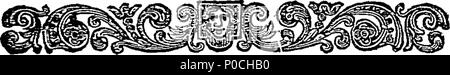 . Englisch: Fleuron aus Buch: Ein kurzer Blick auf die englische Geschichte: mit Reflexionen politischen, historischen, zivil, physische und moralische; auf die Regierungszeiten der Könige; ihre Zeichen und Manieren; ihre sukzessionen auf den Thron, und alle andere bemerkenswerte Vorfälle an die Revolution 1688. Von authentick Memoiren und Manuskripten gezeichnet. Die dritte Auflage, mit Ergänzungen. Durch Bevill Higgons, der Middle-Temple, Esq; 205 ein kurzer Blick auf die englische Geschichte - mit Reflexionen politischen Fleuron T 107088-36 Stockfoto