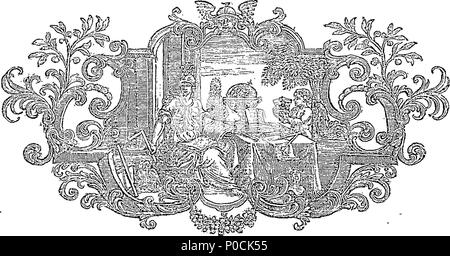 212 eine Ergänzung zu Herrn Kammern's Cyclopaedia - oder, universal Lexikon der Künste und der Wissenschaften Fleuron T 136272-1 Stockfoto