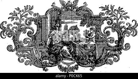 212 eine Ergänzung zu Herrn Kammern's Cyclopaedia - oder, universal Lexikon der Künste und der Wissenschaften Fleuron T 136272-20 Stockfoto