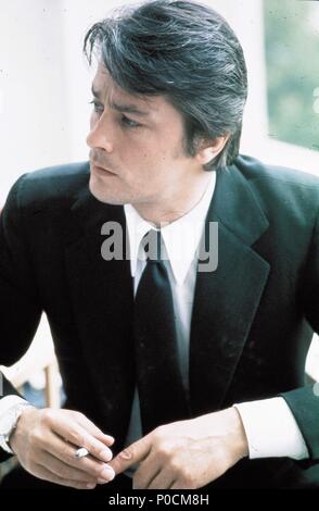 Stars: Alain Delon. Stockfoto