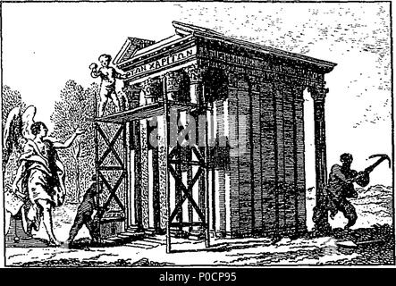 . Englisch: Fleuron aus Buch: Eine Untersuchung über den gegenwärtigen Stand der höflich Lernen in Europa. 315 Eine Untersuchung über den gegenwärtigen Stand der höflich Lernen in Europa. Fleuron T 090012-4 Stockfoto