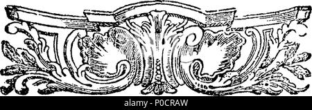 . Englisch: Fleuron aus Buch: eine sentimentale Reise durch Frankreich und Italien. Durch Herrn Yorick. In zwei Bänden. ... 189 eine sentimentale Reise durch Frankreich und Italien. Durch Herrn Yorick. In zwei Bänden. - Fleuron N 021957-1 Stockfoto