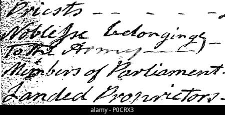 . Englisch: Fleuron aus Buch: Eine Reihe von Buchstaben; mit besonderer Berücksichtigung der Massaker von Paris, die in den Monaten Juni, Juli, August und September, M, DCC, XCII, aus dem die meisten genehmigten Veröffentlichungen, die auf diejenigen Transaktionen erschienen sind, ausgewählt. 189 eine Reihe von Buchstaben; mit besonderer Berücksichtigung der Massaker von Paris Fleuron T 144380-1 Stockfoto