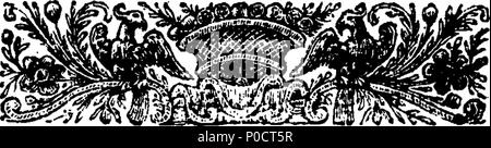 . Englisch: Fleuron aus Buch: eine seriöse und liebevolle Warnung an die Bediensteten, insbesondere unserer Adel und Adel; durch die schändliche und verfrühten Tod von Matthew Henderson veranlasst: Wer hingerichtet wurde am Freitag, den 25. April. 1746. für den Mord an seiner Frau, Frau Dalrymple. Mit einigen seiner Verhalten unter Strafe des Todes. Von Thomas Broughton, Lektor der Lombard-Street Althallows, und Fellow des Exeter College in Oxford. 190 eine seriöse und liebevolle Warnung auf Diener Fleuron T 176852-3 Stockfoto