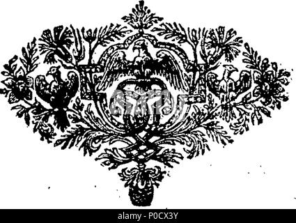 . Englisch: Fleuron aus Buch: Ein kurzer Bericht über das Leben und Leiden der göttlichen Personen, die dy in England um des Evangeliums willen, unter der Herrschaft von König Henry VIII. und Königin Maria. 200 einen kurzen Überblick über das Leben und Leiden von mehreren göttlichen Personen Fleuron T 062525-8 Stockfoto