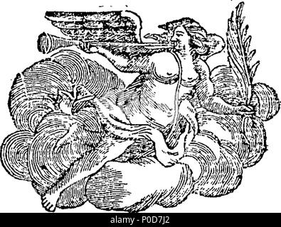 . Englisch: Fleuron aus Buch: eine Predigt bei der Visitation am Richmond in Yorkshire, Juni 10, 1766 gehaltenen Predigten. Durch A. Tempel, A.B.-Master der Freien Schule in Richmond. 196 eine Predigt bei der Visitation gehalten an Richmond in Yorkshire, Juni 10, 1766 Fleuron T 230671-2 Stockfoto