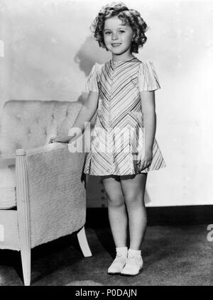 Stars: Shirley Temple; NIÑO PRODIGIO. Stockfoto