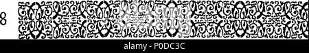 . Englisch: Fleuron aus Buch: ein Muster drucken Typen, von William Caslon, Brief - Gründer seiner Majestät. 208 ein Muster drucken Typen, von William Caslon, Brief - Gründer seiner Majestät. Fleuron T 012615-28 Stockfoto